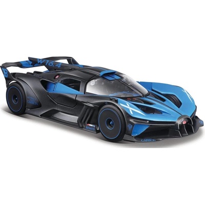Maisto Bugatti Bolide metal černo-modrá 1:24