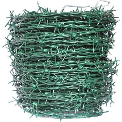 Ostnatý drát na plot poplastovaný (PVC) průměr 2/2,50 mm, 100 m délka, zelený