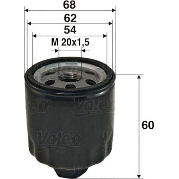 Olejový filter VALEO 586011