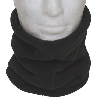 Nákrčník fleece s kapucí olivová