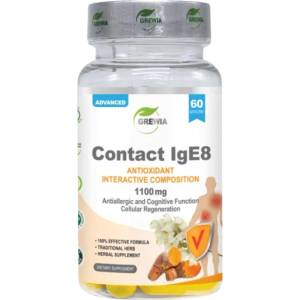 Grewia Contact IgE8 | Interactive Composition - Antiallergic And Cognitive Function [60 капсули]