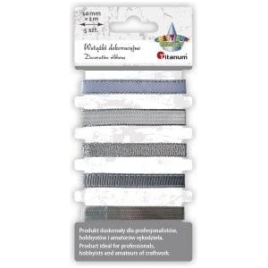 TITANUM Ribbons 10mm 5x2m silver