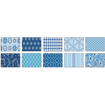 Folia 464/1010 Origami papír Basics 80 g/m2 10 x 10 cm 50 archů modrý