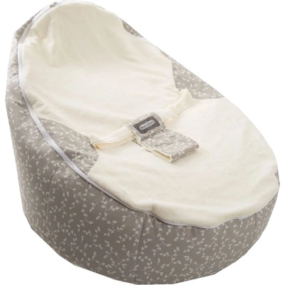 BabyJem Бебешко гнездо BabyJem - Flower, Grey (348)