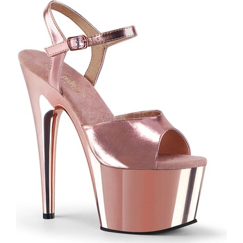 Image 1 of Pleaser USA Pleaser Adore-709 Rose Gold 42