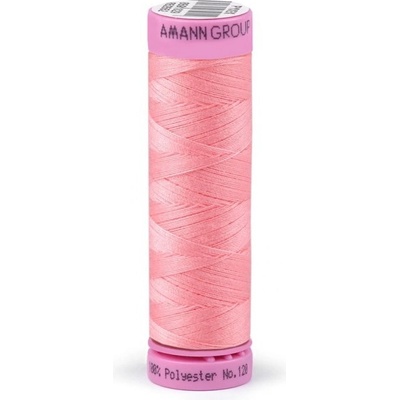 Polyesterové nitě návin 100 m Aspo Amann 0082 Rose Shadow