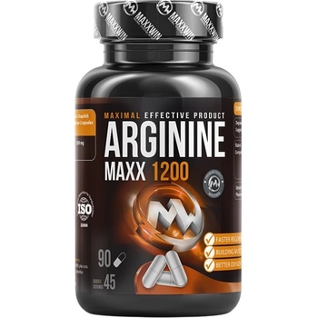 Image 1 of MAXXWIN Arginine MAXX 1200 [90 капсули]