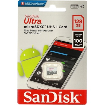 SanDisk microSDXC 128 GB + SD adapter SDSQQNR-128G-GN6IA