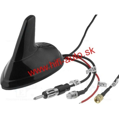 Autoanténa SHARK GPS, GSM, AM,FM - aktívna