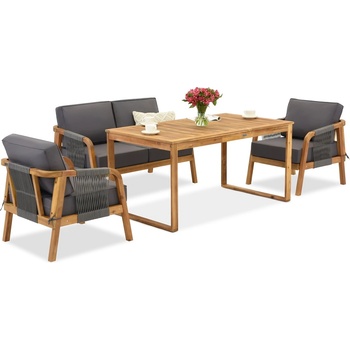 Garden Point Градински мебели от акациева дървесина Mumbai Apetito 4 Garden Point (GAP1209-4)