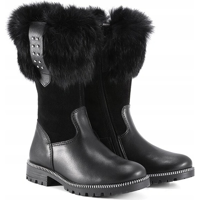 Ren But detské čižmy čierne