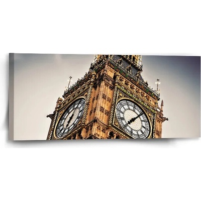 Sablio Obraz Clock tower - 110x50 cm