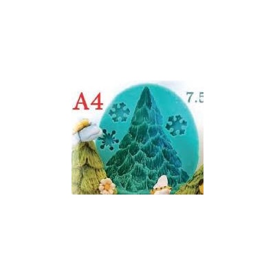 Silikonová forma stromeček a vločky - Galias Moulds