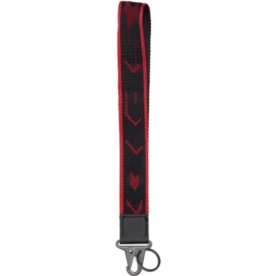 Snúrka na krk KEY HOLDER SHORT, SPIDI černá/červená