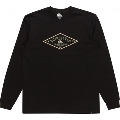 Quiksilver Qs Diamond logo LS KVJ0/black