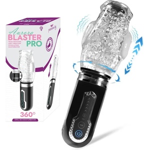  Мастурбатор, въртене, тласъци и вибрации - Aurora Blaster Pro (PASSION28)