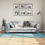 vidaXL Килим OVIEDO с къс косъм, зелен, 100x200 см (375576)