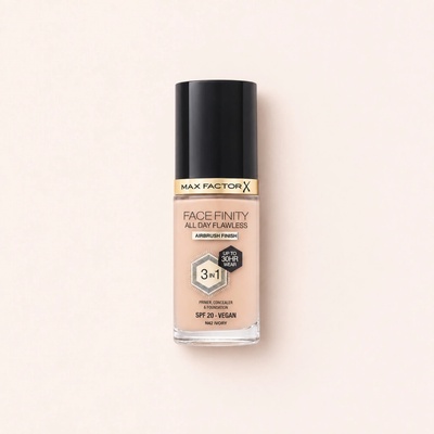 Max Factor All Day Flawless Facefinity 3 v 1 Dlouhotrvající make-up 42 Ivory 30 ml