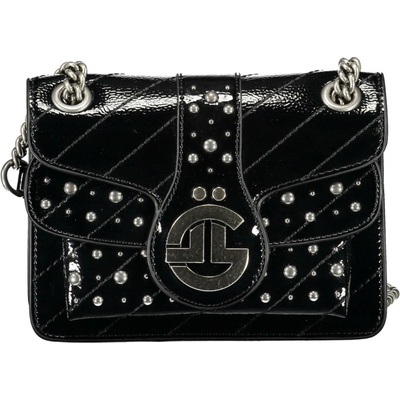 GAELLE PARIS Elegantná dámska kabelka cez rameno s reťazou Gaëlle Paris GBDA2843 Nero Čierna 22x16x6 cm čierna