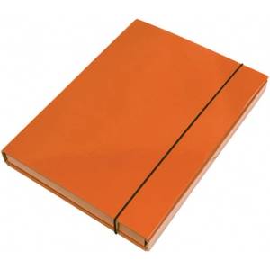 Optima Кутия за папки optima a/4 с 3 см гръбнак оранжева 22494 (22494)