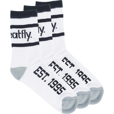 Meatfly Basic Long 3 Pack B White
