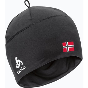 ODLO Зимна шапка ODLO Polyknit Fan Warm black/Norwegian flag