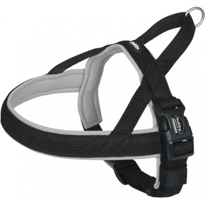 Nobby Нагръдник NORWEGIAN Mesh Preno NOBBY, найлон, мрежа и неопренова подплата, ширина 40-45 мм, обиколка - 68-85 + 54 см - сив, Германия 80554-81