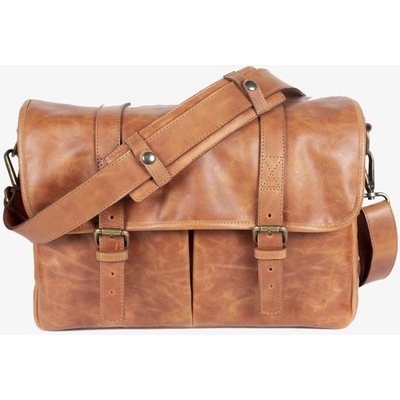 Bronkey Roma Brown Tanned leather Camera Bag new