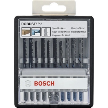 Bosch 10dílná sada pílových listov Robust Line Top Expert, so stopkou T 2.607.010.574