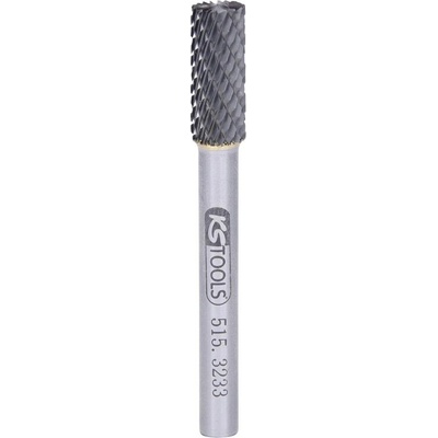 KS Tools 515.3233 frézovacie kolík tvrdokov Valce s čelnými zubami Dĺžka 65 mm Vonkajší Ø 6 mm Pracovná dĺžka 42 mm Ø hr