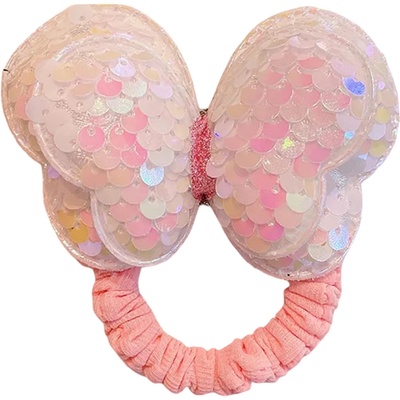 HARAHU Гумичка за коса sh-38254 - Бяла / Розова kp38254 (sh-38254)