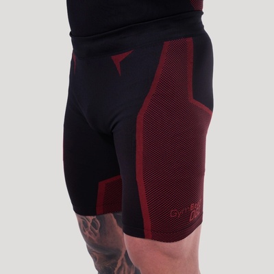 GymBeam Bezšvové šortky OG1 Black/Grey