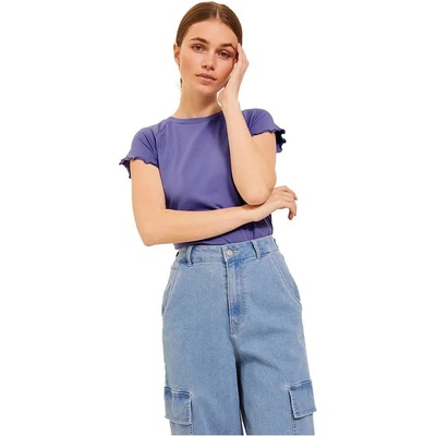 Тениска Jack & jones Gigi Stitch Str short sleeve T-shirt - Purple (Twilight Purple)
