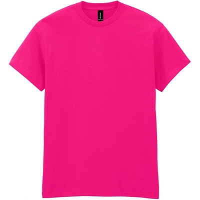Gildan tričko Heavy cotton heliconia růžová