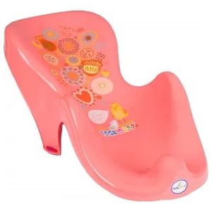 TEGA BABY Подложка за къпане Tega Baby - Анита, Фолк, Праскова (PZKA015FLPE)