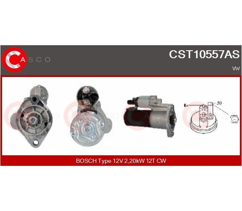 Štartér CASCO CST10557AS