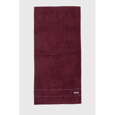 HUGO BOSS Памучна кърпа BOSS Plain Burgundy 70 x 140 cm (1011491)