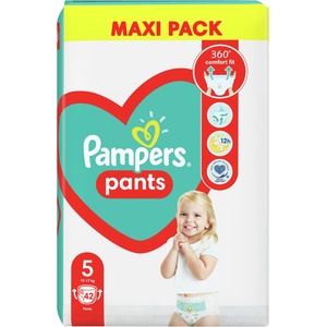 Pampers Бебешки пелени гащи Pampers - Active baby 5, 42 броя (7488)