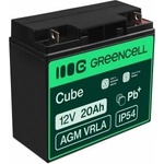 GREEN CELL AGM 12V 20Ah VRLA lead battery for cash registers, scales, childrens toys - AGM10 - mallbg