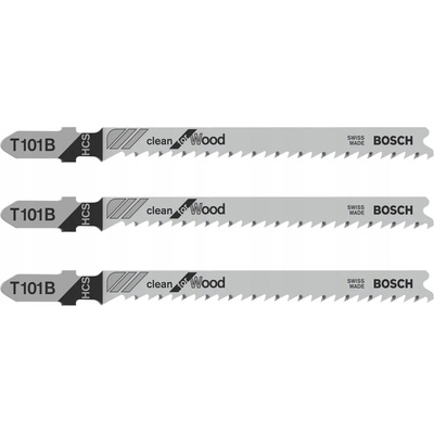 Bosch pílový list , typ T 101 B, pre priamočiare píly, 3 ks