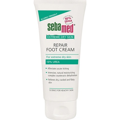 SebaMed Extreme Dry Skin Repair Foot dámský regenerační krém na nohy pro velmi suchou pokožku 100 ml