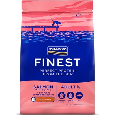 Fish4Dogs Finest Salmon Toy Breed 1,5 kg