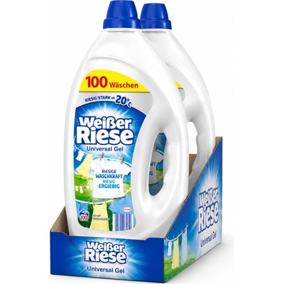 Weisser Riese Univerzální Kraft prací gel 2 x100 PD
