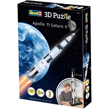 Revell Пъзел, Revell, Аполо 11 Сатурн V 3D, 136 части