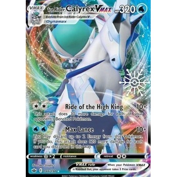 Pokémon CRE 046/198 Ice Rider Calyrex VMAX (Advent Calendar) - Chilling Reign