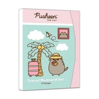 Sada pohledů s kočkou Pusheen
