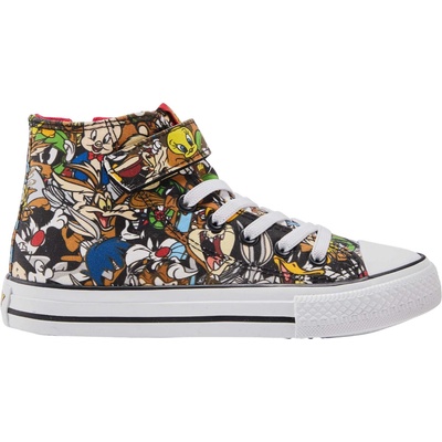 Looney Tunes členkové detské tenisky ROBINS LOONEY mix biela