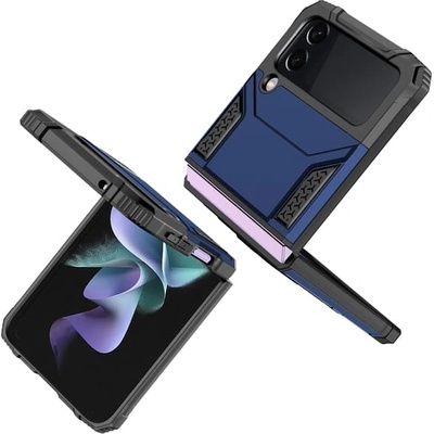 Wozinsky Калъф за Samsung Galaxy Z Flip 4 5G, с магнитна функция, тъмносин - Wozinsky