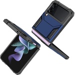 Wozinsky Калъф за Samsung Galaxy Z Flip 4 5G, с магнитна функция, тъмносин - Wozinsky