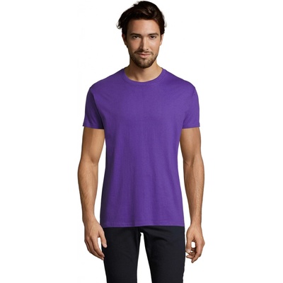 Soľs Imperial pánske tričko s krátkym rukávom dark purple